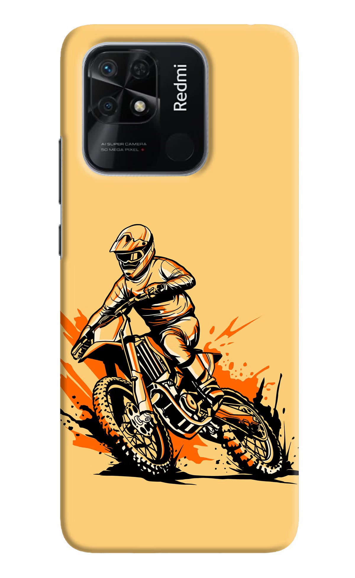 Off-Road Fury Redmi 10/10 Power Hard Case Back Cover by Casekaro