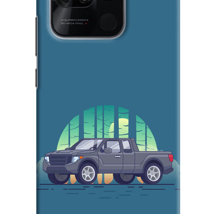 Retro Garage Vibe Redmi 10/10 Power Hard Case Back Cover by Casekaro