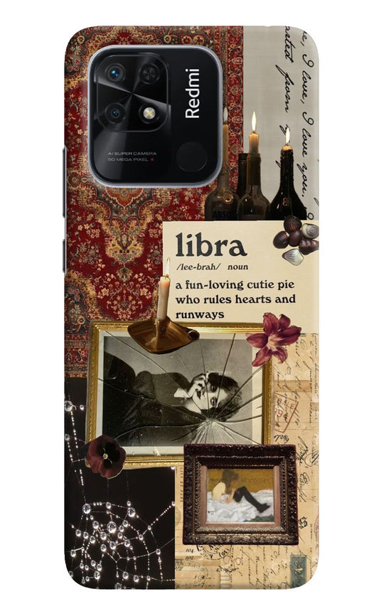 Libra Zodiac Redmi 10/10 Power Hard Case Back Cover by Casekaro