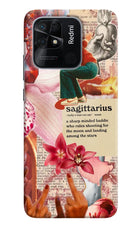 Sagittarius Zodiac Redmi 10/10 Power Hard Case Back Cover by Casekaro
