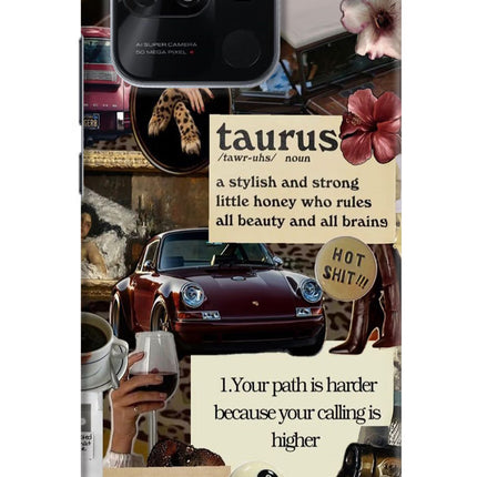 Taurus Zodiac Redmi 10/10 Power Hard Case Back Cover by Casekaro