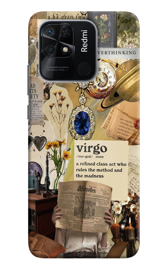 Virgo Zodiac Redmi 10/10 Power Hard Case Back Cover by Casekaro