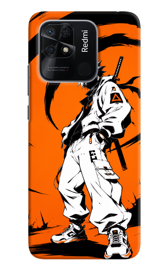 Street Samurai  Redmi 10/10 Power Hard Case Back Cover by Casekaro