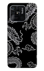 Twin Dragons Redmi 10/10 Power Hard Case Back Cover by Casekaro