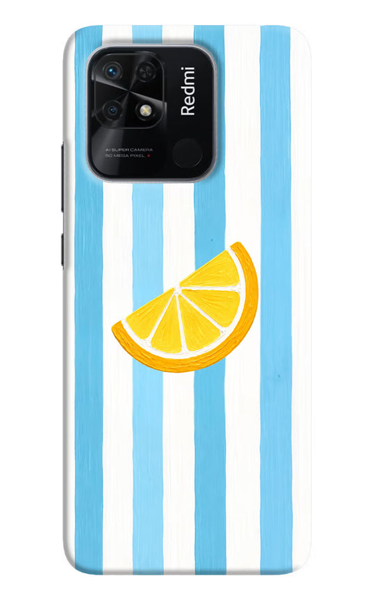 Summer Lemon Redmi 10/10 Power Hard Case Back Cover by Casekaro