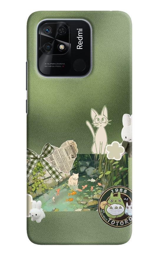Aesthetic anime Redmi 10/10 Power Back Cover