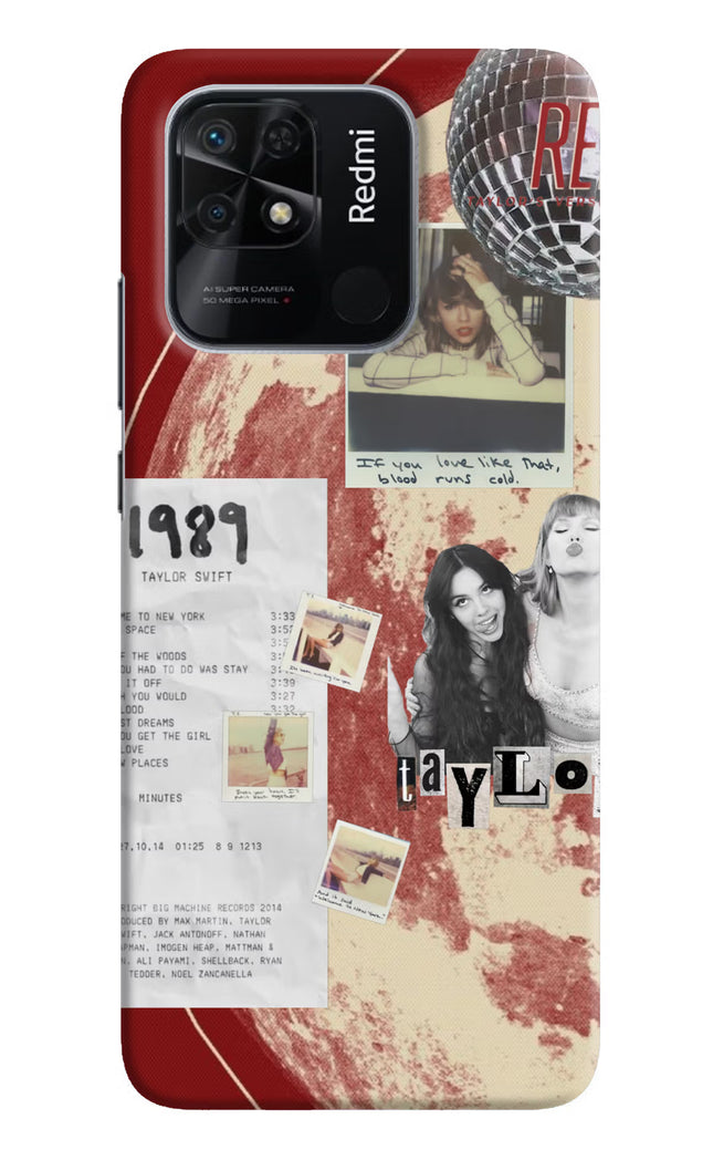 Taylor Swift Redmi 10/10 Power Hard Case Back Cover by Casekaro