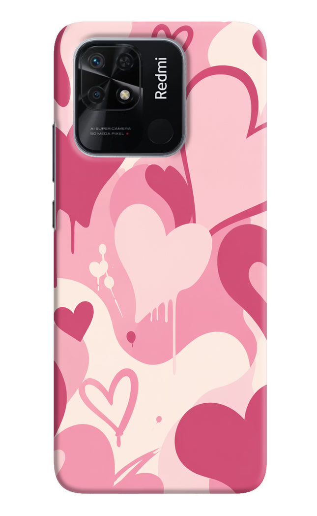 Hearty case Redmi 10/10 Power Hard Case Back Cover by Casekaro