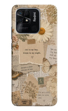 Vintage case Redmi 10/10 Power Hard Case Back Cover by Casekaro
