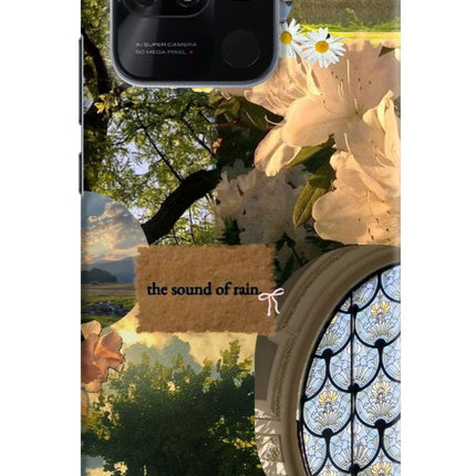 Rain Redmi 10/10 Power Hard Case Back Cover by Casekaro