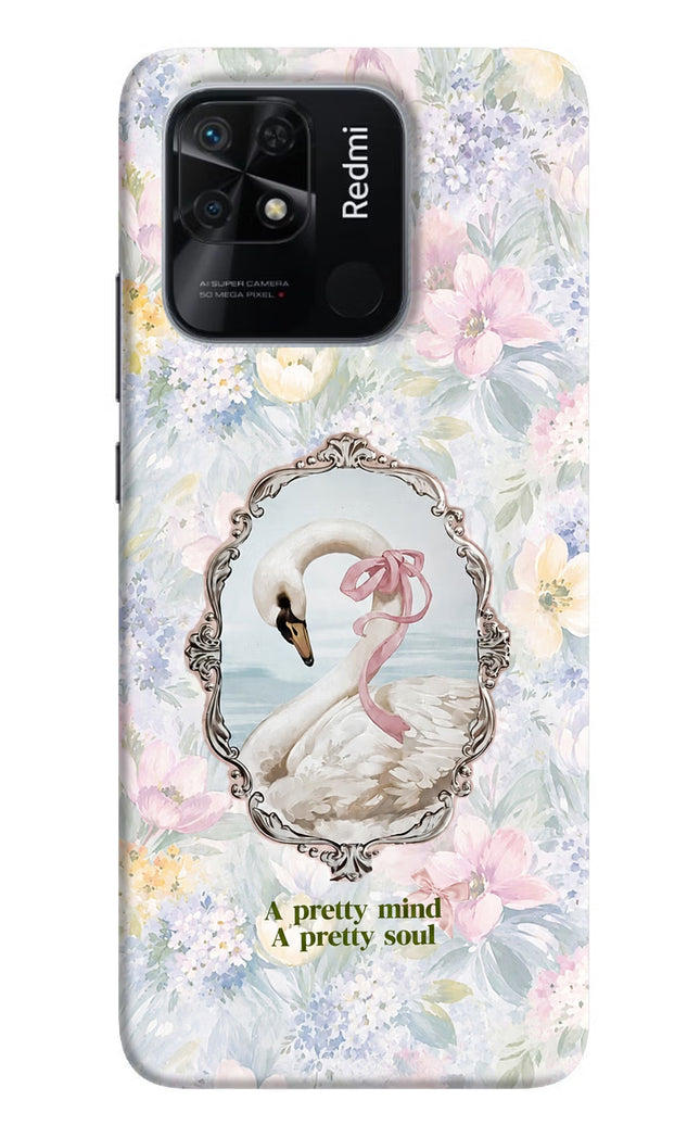 Pretty Mind Pretty Soul Redmi 10/10 Power Hard Case Back Cover by Casekaro