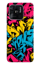 Graffiti Vibe Redmi 10/10 Power Hard Case Back Cover by Casekaro