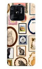Mirror Cats Redmi 10/10 Power Hard Case Back Cover by Casekaro