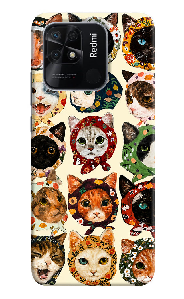 Cool Cat Redmi 10/10 Power Hard Case Back Cover by Casekaro