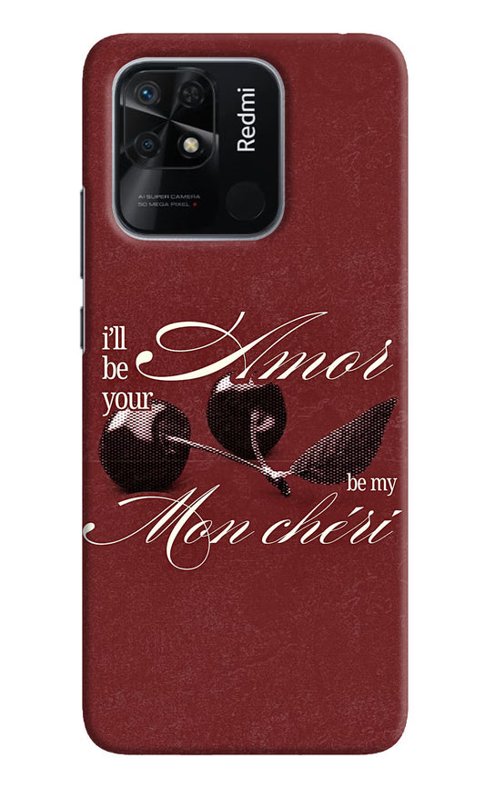 Velvet Cherry Redmi 10/10 Power Back Cover
