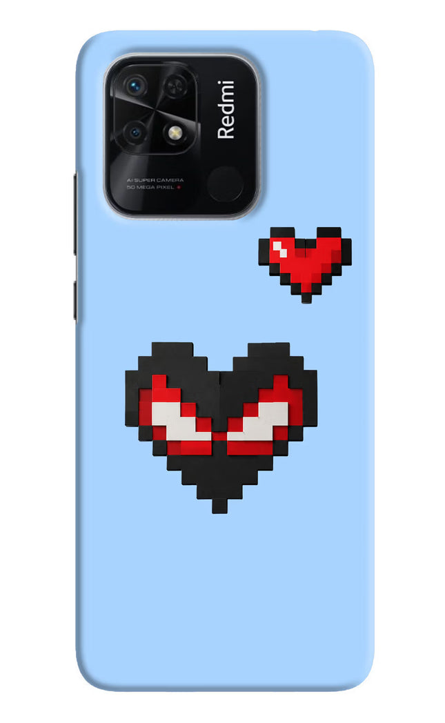 Peter Heart Redmi 10/10 Power Hard Case Back Cover by Casekaro