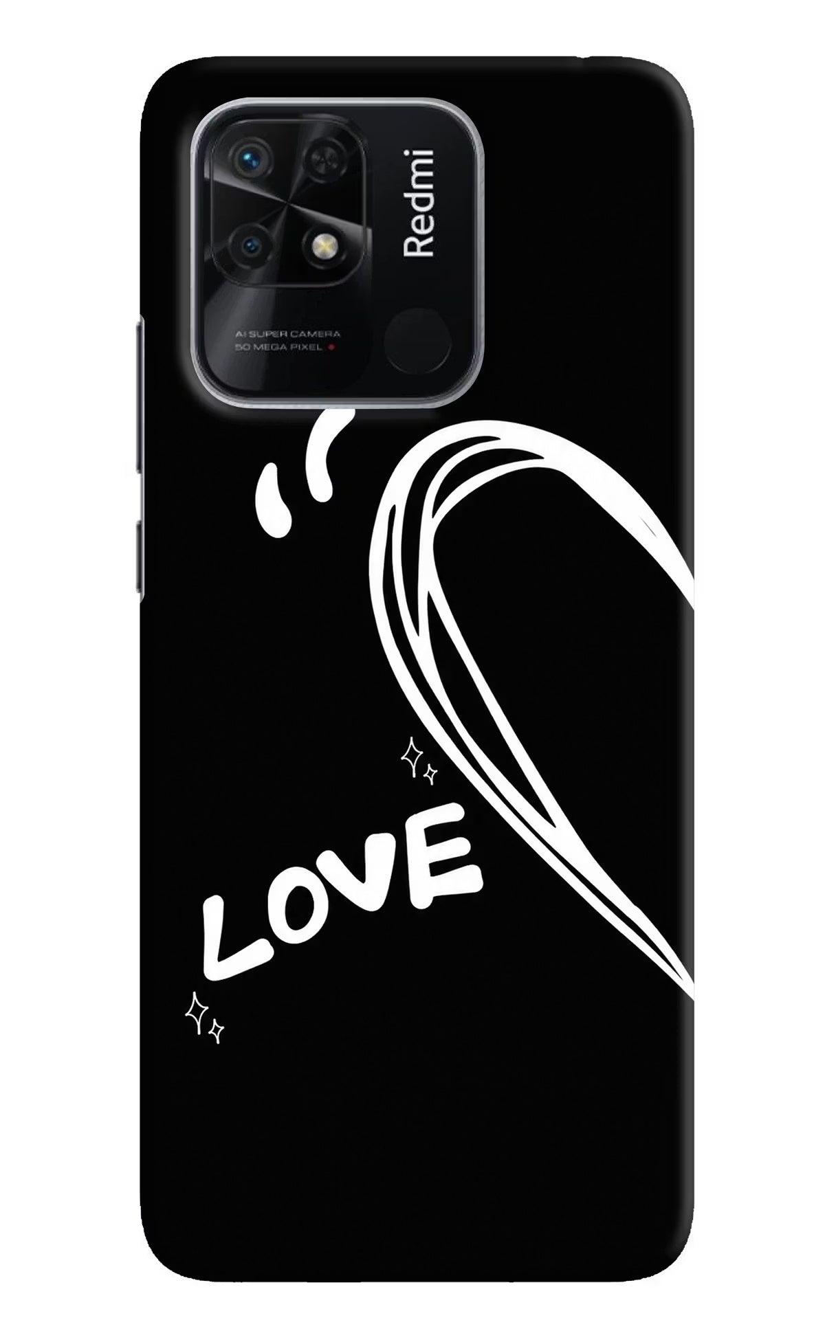 Love Line Redmi 10/10 Power Back Cover