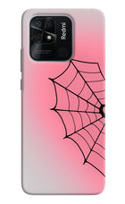 Pink Web Redmi 10/10 Power Hard Case Back Cover by Casekaro