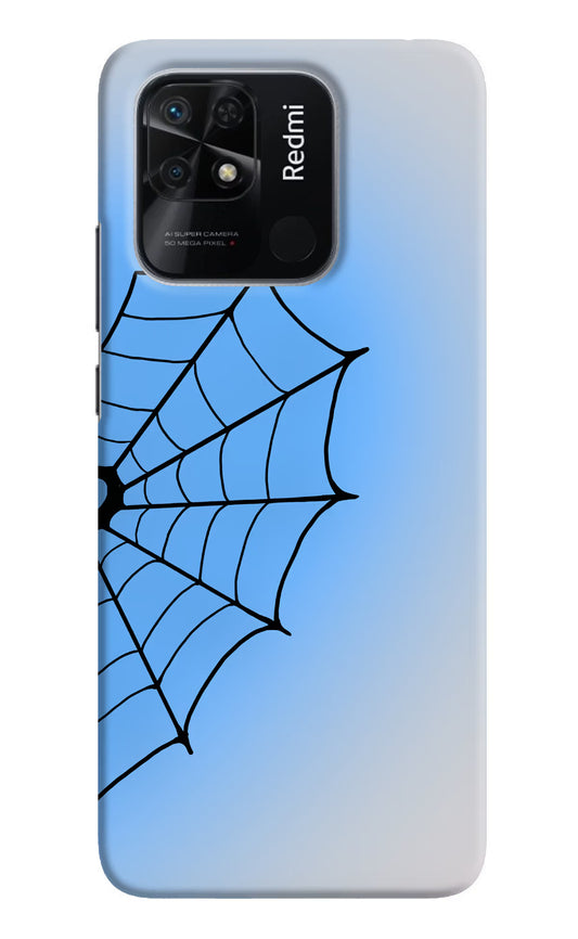 Blue Web Redmi 10/10 Power Hard Case Back Cover by Casekaro