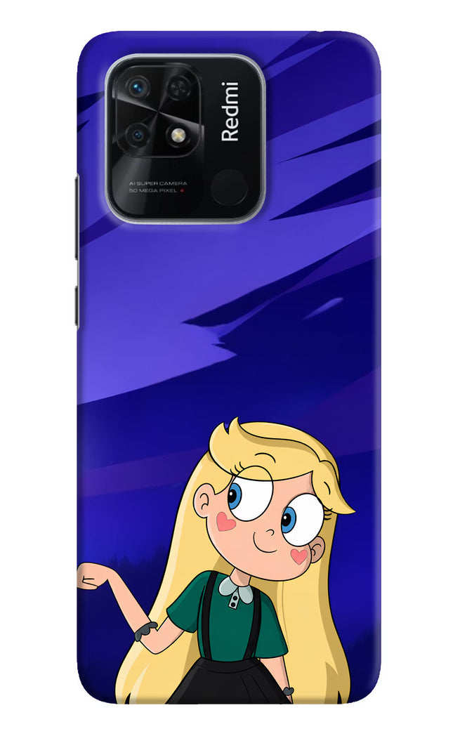 Star Glow Redmi 10/10 Power Hard Case Back Cover by Casekaro