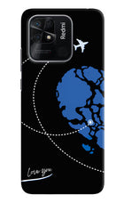Love Orbit Redmi 10/10 Power Hard Case Back Cover by Casekaro