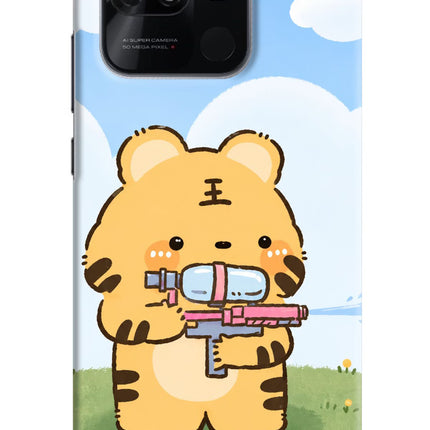 Tiger Treat Redmi 10/10 Power Hard Case Back Cover by Casekaro