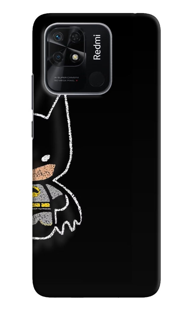 Bat Kitty Redmi 10/10 Power Hard Case Back Cover by Casekaro
