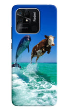 Dolphin vs Cow Redmi 10/10 Power Hard Case Back Cover by Casekaro