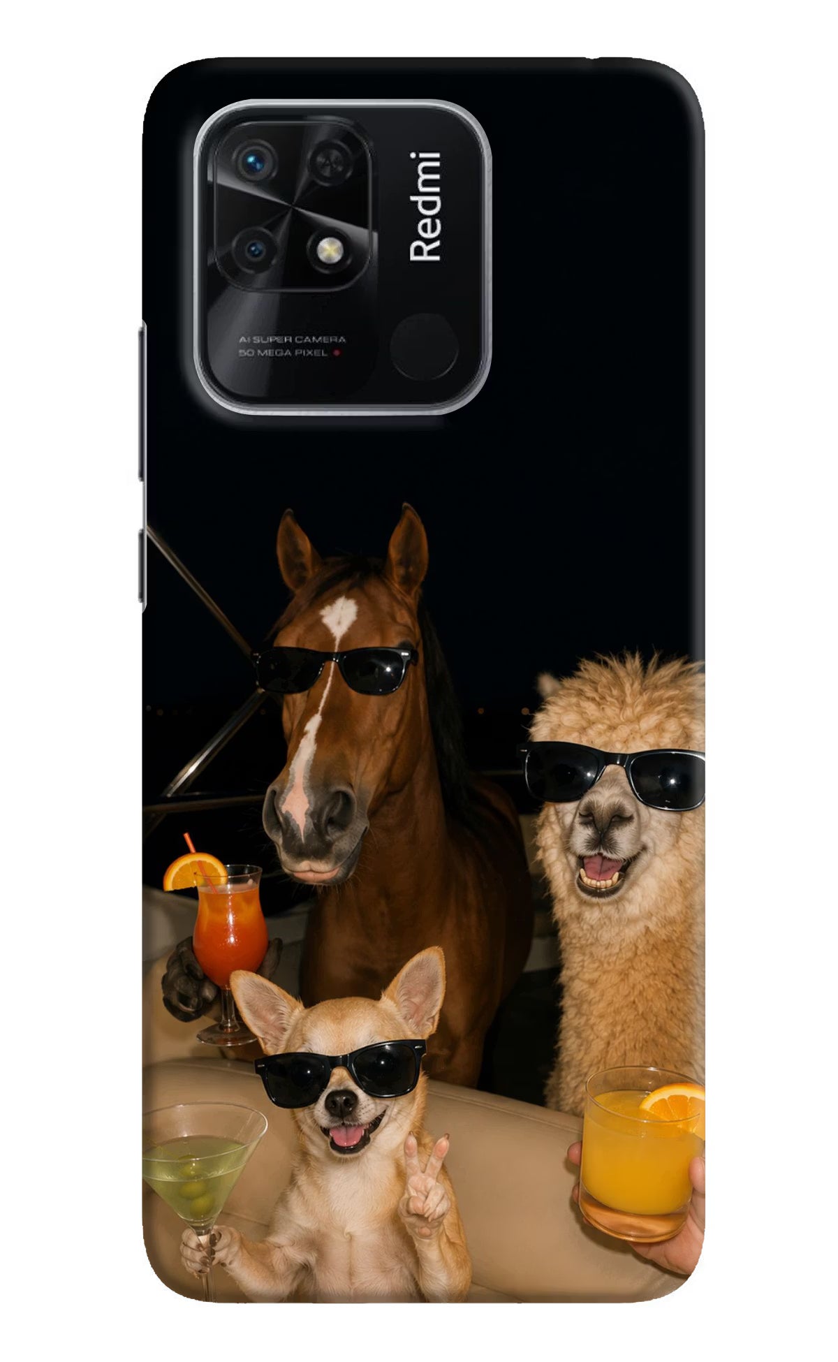 Party Squad Redmi 10/10 Power Back Cover