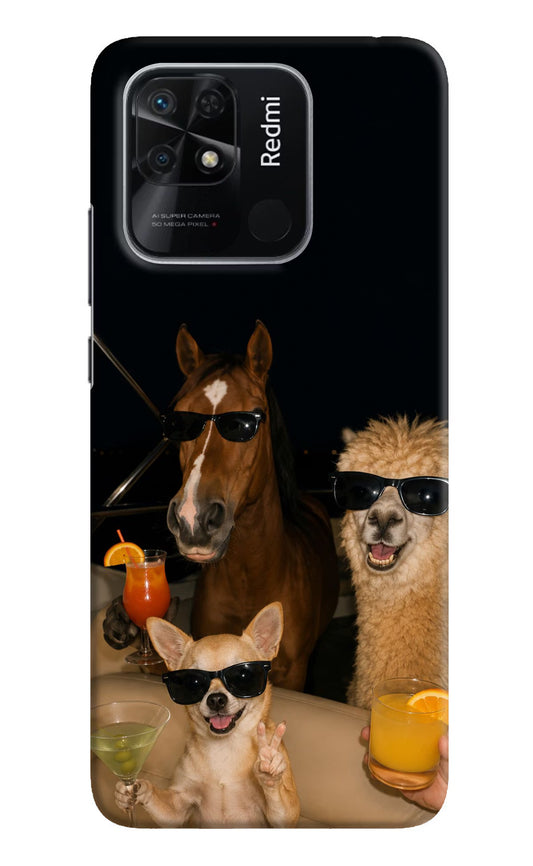 Party Squad Redmi 10/10 Power Hard Case Back Cover by Casekaro