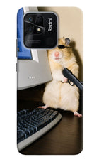 Hacker Hamster Redmi 10/10 Power Hard Case Back Cover by Casekaro