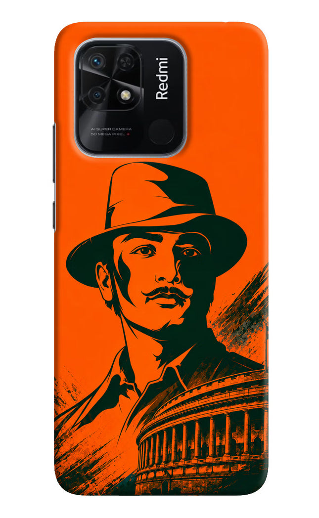Bhagat Singh Legacy Redmi 10/10 Power Hard Case Back Cover by Casekaro