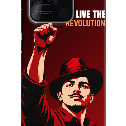 Bhagat Singh Revolution Redmi 10/10 Power Hard Case Back Cover by Casekaro
