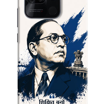 Dr. Ambedkar Visionary Redmi 10/10 Power Hard Case Back Cover by Casekaro