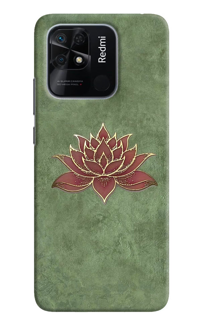 Lotus Grace Redmi 10/10 Power Hard Case Back Cover by Casekaro