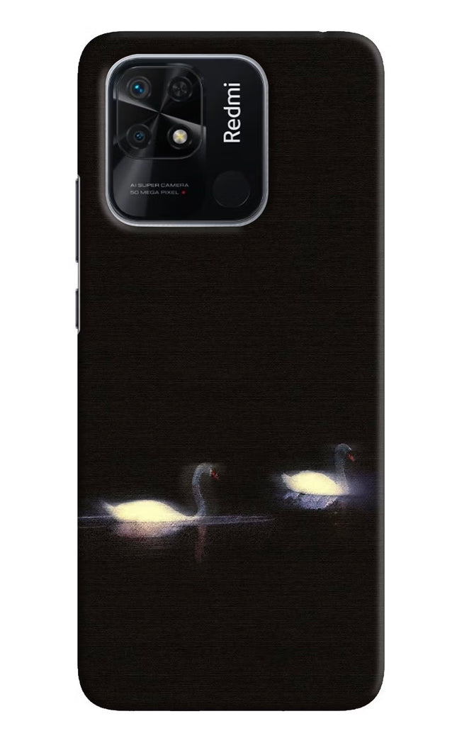 Silent Swans Redmi 10/10 Power Hard Case Back Cover by Casekaro