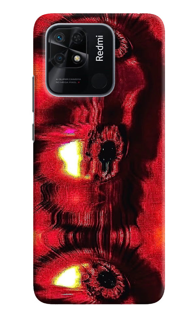 Fire Eye Redmi 10/10 Power Hard Case Back Cover by Casekaro