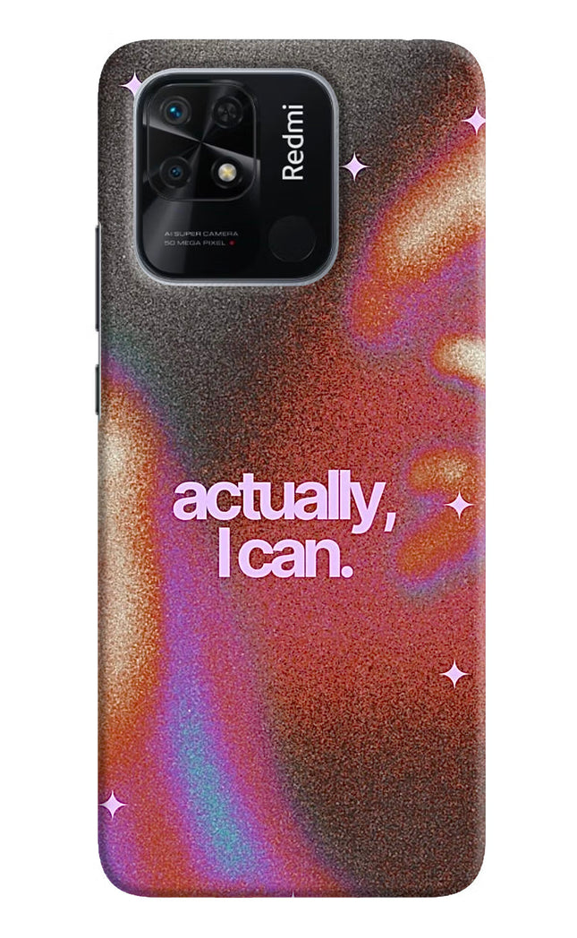 Pink Aura Redmi 10/10 Power Hard Case Back Cover by Casekaro