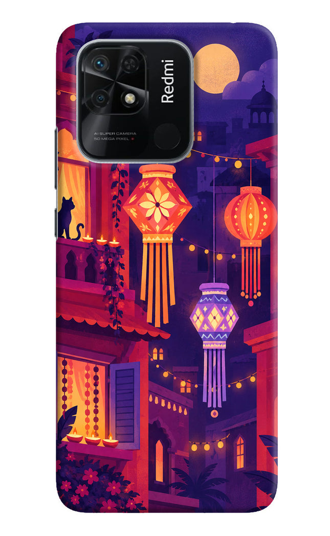 Lantern Lane Redmi 10/10 Power Hard Case Back Cover by Casekaro