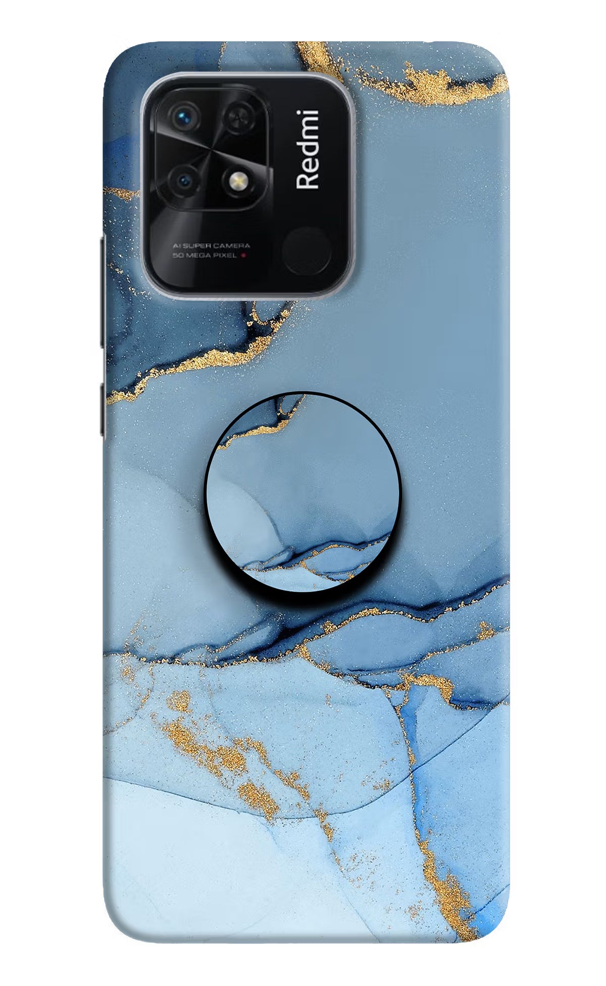 Blue Marble Redmi 10/10 Power Pop Case by Casekaro