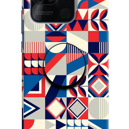 Colorful Pattern Redmi 10/10 Power Pop Case by Casekaro