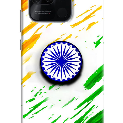 Indian Flag Ashoka Chakra Redmi 10/10 Power Pop Case by Casekaro