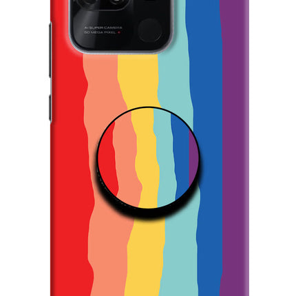 Rainbow Redmi 10/10 Power Pop Case by Casekaro