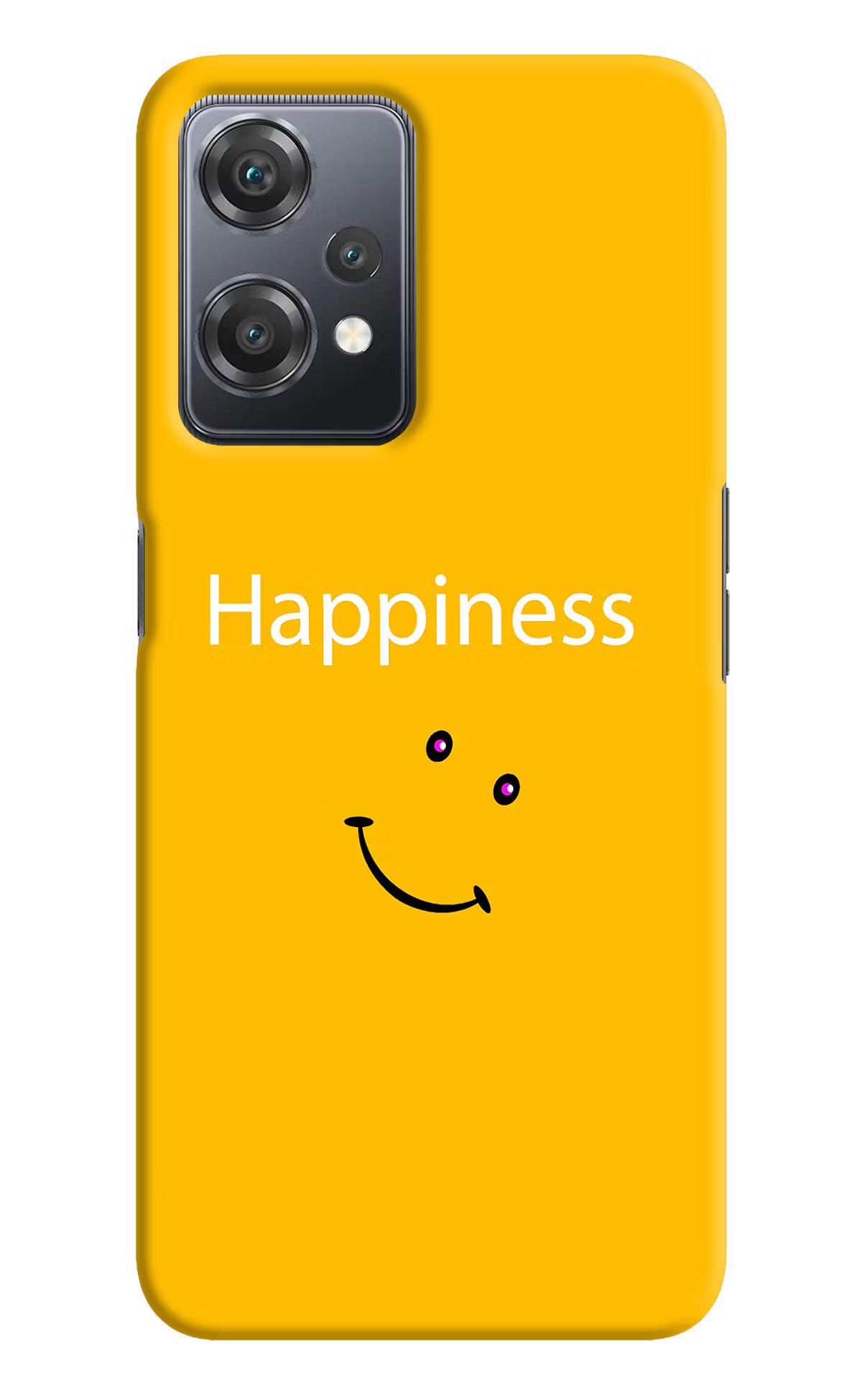 Happiness With Smiley OnePlus Nord CE 2 Lite 5G Hard Case Back Cover by Casekaro