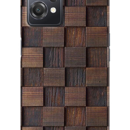 Wooden Cube Design OnePlus Nord CE 2 Lite 5G Hard Case Back Cover by Casekaro