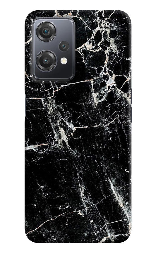 Black Marble Texture OnePlus Nord CE 2 Lite 5G Hard Case Back Cover by Casekaro