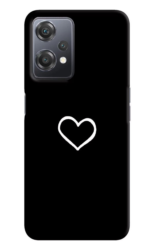 Heart OnePlus Nord CE 2 Lite 5G Hard Case Back Cover by Casekaro