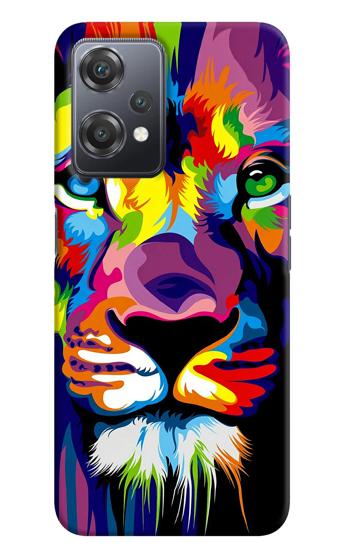 Lion OnePlus Nord CE 2 Lite 5G Hard Case Back Cover by Casekaro