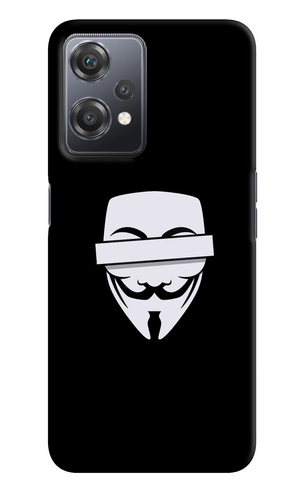 Anonymous Face OnePlus Nord CE 2 Lite 5G Hard Case Back Cover by Casekaro