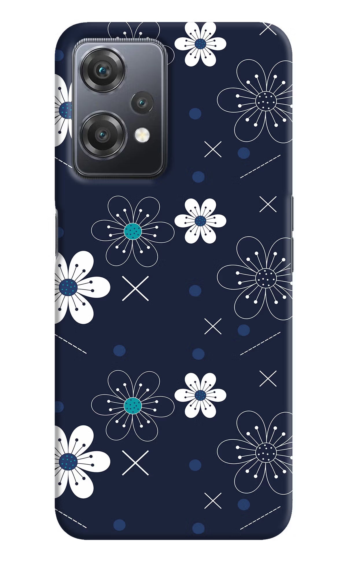Flowers OnePlus Nord CE 2 Lite 5G Hard Case Back Cover by Casekaro